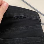 Wax Jean Black Wash High Rise Denim Jean Shorts Bottoms Summer Event Party Biker Photo 3