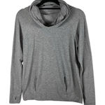 Lululemon Womens Gray Make A Move Long Sleeve Cowl Neck Pullover sz 8 Photo 0