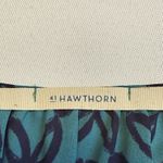 41 Hawthorn Womens M Renesme Wrap Dress 3/4 Sleeve Blue Green Geometric EUC! Size M Photo 7