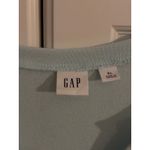 Gap Women's Light Blue Crew Neck Short Sleeve Top XL Made in Vietnam Photo 1