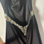 Night Moves  Black Backless Dress with Embellishments Photo 5