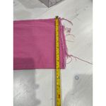 SheIn  Pink‎ Wide Leg Jeans High Waist Frayed Hem Raw Edge Size 25 Cotton Photo 3