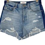 Pistola Anthropologie Nova High Rise Relaxed Cut Off Jeans Shorts Size 27 Photo 3