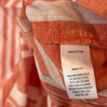 Marc New York ‎ Orange And White Stripe Top Large Photo 6