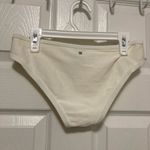 Dolce Vita Women’s Cream Ribbed Bikini Bottoms Photo 3