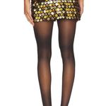 Line and Dot Mina mini skirt in gold Photo 2