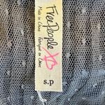 Free People Vintage Y2K Witchy Sheer Mesh Lace Velvet Dress Small WhimsiGoth Photo 8