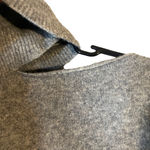 Paige Gray Wool Blend Drop Shoulder Turtle Neck Sweater Women Sz XS Photo 4