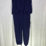 Cropped Jumpsuit Capri Blue‎ Blue Photo 3