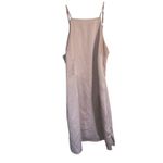 Abercrombie & Fitch High-Neck Strappy Satin Mini Dress Beige Small Quiet Luxury Photo 1