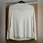 Philosophy  Ivory Toggle Button-Up Cardigan. Size-Large Photo 1