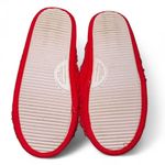 Dearfoams  Women's Red "Mama Claus" Slippers Size Large 9/10 Photo 3