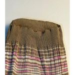 Missoni Tank Top Italian Size 42 XS/Small Tan Pink Stretch Knit Preppy Office Photo 2