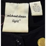 Vintage Michael Simon Light Balloon Heart Embroidered Cardigan Y2K Rare Large Photo 3