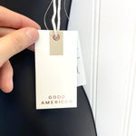 Good American NEW‎  3 US L Tiny Ties Triangle Bikini Top Swim Cream Ivory Beachy Photo 4