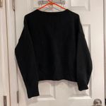 Pink Martini  Black Cozy Knit Button Up Cardigan Photo 1