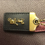 Coach 1941 Troupe Tote Colorblock in Vintage Mauve Brown Burgundy Satchel Photo 12