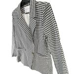 Olivaceous Blazer Jacket S Black White Gingham Check Pockets Preppy Corpcore Photo 3