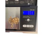 Vintage 14kt Gold Virgin Mary Pendant Necklace JGH Italy Catholic 3.71g Estate Photo 6