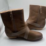 Softwalk Women's  Rayne Boot tan shearling lining winter mid calf size8 Wide 1083 Photo 8