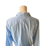 J.Crew  - NWT Cropped Fitted Waist Button Down Stripped Shirt Blouse Sz Xs Photo 6