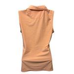 Peter Millar  Peach Collared Golf Tank Top Size XS 5 Button Logo Active Shirt UPF Photo 3