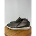 Ecco Soft 7 Low Womens Metallic Leather Zip Ankle Boots Shoes Size 39 8 Photo 5