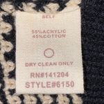 Hem & Thread  black white zip up cardigan NWT Medium‎ Photo 3