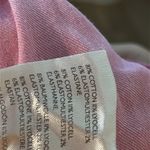 Pilcro  Yaya Mid-Rise Crop Flare‎ Bubble Gum Pink Jeans Size 33 EUC Denim Stretch Photo 4