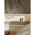 Rag and Bone  Piper Low-Rise‎ Straight Bright white denim size 27 Photo 6