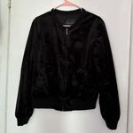 Sanctuary black velvet bomber jacket Photo 3