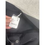 Free People belted pin stripe trouser wide leg dress pants 12 NWT Photo 4