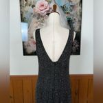 Susan Lawrence Elegant Vintage 90s Black Sparkle Evening Gown! Photo 5