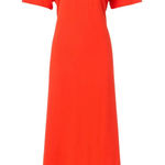 Proenza Schouler White Label Noelle Dress in Orange, Size S Photo 0