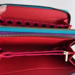 Nicole Lee New Nikki by Colorful Double Zip Wallet OUT OF YOUR LEAGUE Photo 3