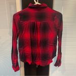 Mudd Red and Black Mud Blouse  XS Great Condition Women’s Photo 2
