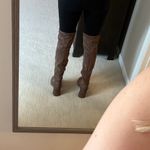 over the knee boots Brown Size 7 Photo 3