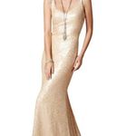 Badgley Mischka  Collection for BHLDN - Cyprium blush silk sequin gown sz 6 Photo 1