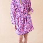 💕XIRINA💕 Bellamy Henley Mini Dress ~ Sweet Vines Medium M NWT Pink Photo 2