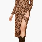 Reformation  Maurita Dress in Raja Tiger Print Size 2 Photo 1