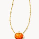 Kendra Scott Pumpkin Necklace Photo 0