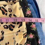 Fabletics Define PowerHold High-Waisted 7/8 Legging Yellow Leopard Size Small Photo 1