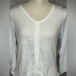 French Laundry NWT white tie front shirt small Photo 11