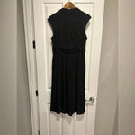 Perceptions New York Long Dress Color Black Sleeveless Dress Size Large high/lo Photo 1