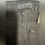 Ed Hardy ‎ Tigers Zipper Front Mini Denim Skirt Black Colorful Graphic Design L Photo 5