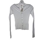 Free People  Tilly Long Sleeve Top in Ivory X-Small New Womens Photo 4