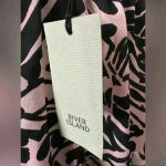 River Island ASOS Ruffle Mini Skirt ~ Pink & Black ~ 6 ~ NWT! Photo 5