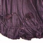 William Rast  Purple Off Shoulder Blouse Boho Shirt Photo 4