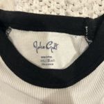 Brandy Melville  white and black graphic long sleeve Photo 1