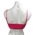 Cynthia Rowley Pink Sleeveless Camisole Tank Athletic Sports Bra Crop Top Sz XS Photo 1